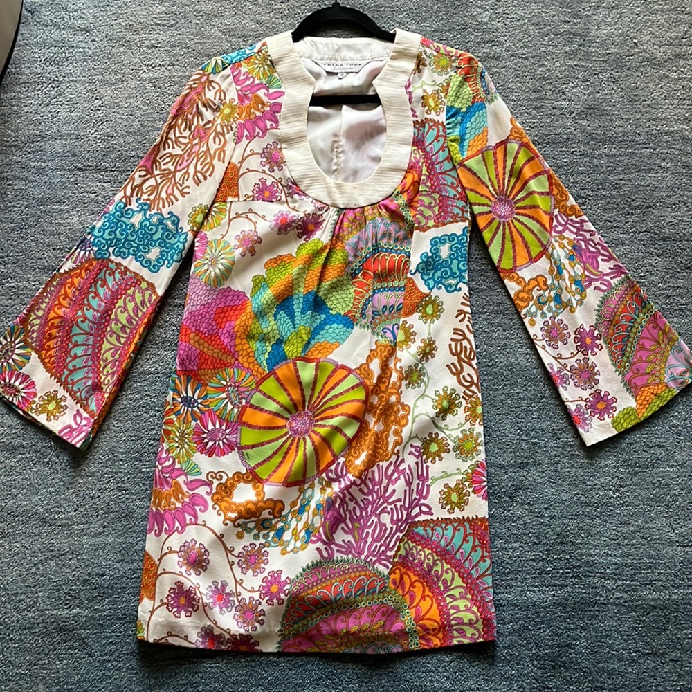 Trina Turk Silk Blend Dress